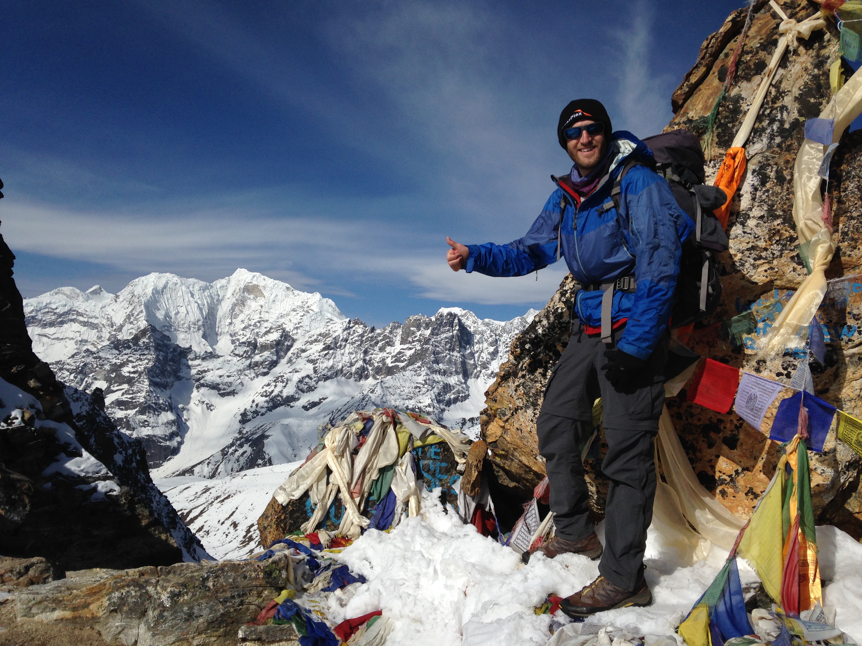 Dr. Jon Kedrowski last spring (2015) en route to Mt. Everest in Nepal!