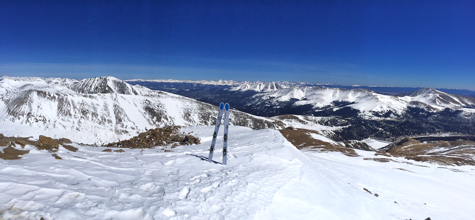 Summit of Lincoln, 14,286' highest in the 10 Mile / Mosquito and 8th highest summit in Colorado.